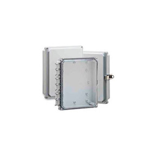 Premium Line 10"x8"x2" Nema4X/6P Enclosure with Opaque Screw