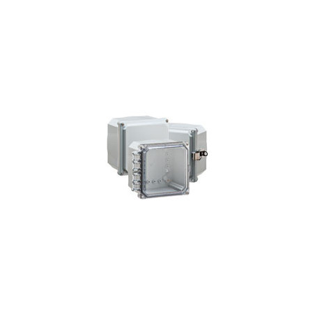 Premium Line 6"x6"x4" Nema4X/6P Enclosure with Opaque Screw