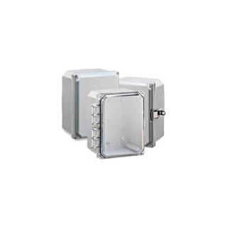 Premium Line 8"x6"x4" Nema4X/6P Enclosure with Opaque Screw