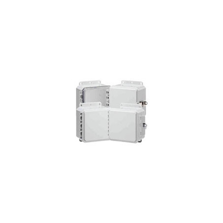 Impact Series 6"x6"x3" Nema4X Enclosure with Low Profile