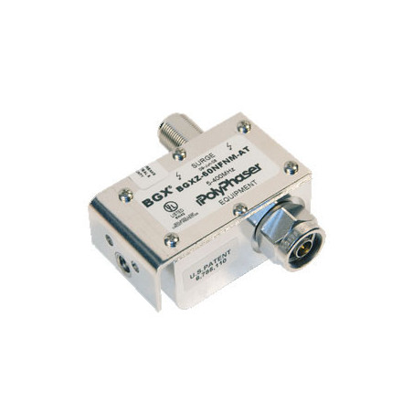 PolyPhaser Hybrid 60VDC Pass RF Lightning Protector
