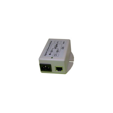 48V 16.8W 802.3af Gigabit PoE Power Inserter