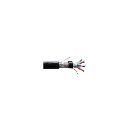 CAT5E Outdoor Direct Burial Dual Shielded Cable