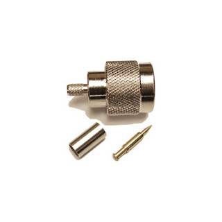 N-Male connector for 200 type 3/16" coaxial cable