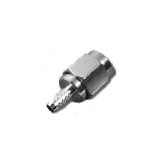 Reverse polarity SMA-Male (female pin) connector for 200