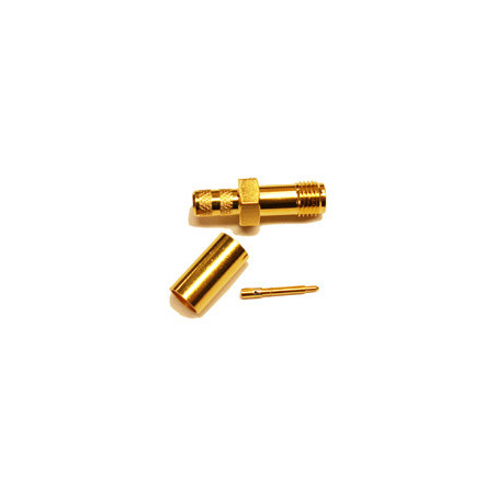 Reverse polarity SMA-Female (male pin) connector for 240