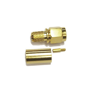 Reverse polarity SMA-Male (female pin) connector for 240