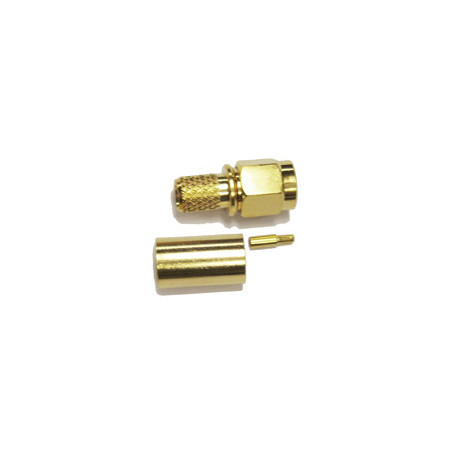 Reverse polarity SMA-Male (female pin) connector for 240