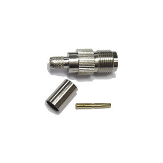 TNC-Female connector for 240 type 1/4" coaxial cable
