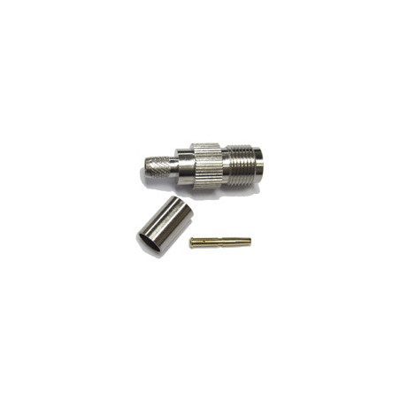 TNC-Female connector for 240 type 1/4" coaxial cable