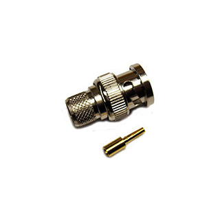 Reverse polarity BNC-Male (female pin) connector for 400