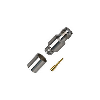 Reverse polarity TNC-Female (male pin) connector for 400