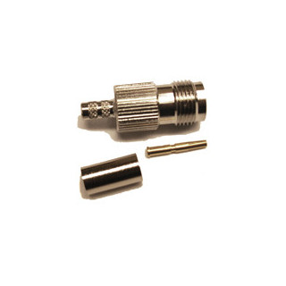 TNC-Female connector for 58/195 type 3/16" coaxial cable