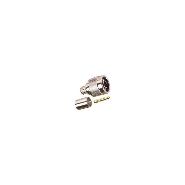 RF Industries Reverse polarity N/Male (female pin) connector