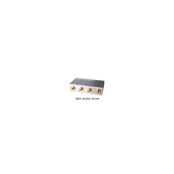 4-Way Splitter, 4.60-5.80GHz Frequency range
